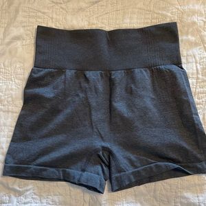 High rise compression shorts